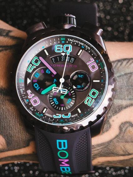 Bomberg BOLT-68 QUARTZ CHRONOGRAPH BS45CHPBR.049-3.3 Replica Watch